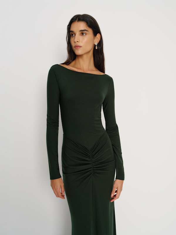 Alara Knit Dress - Forest