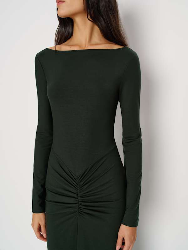 Alara Knit Dress - Forest