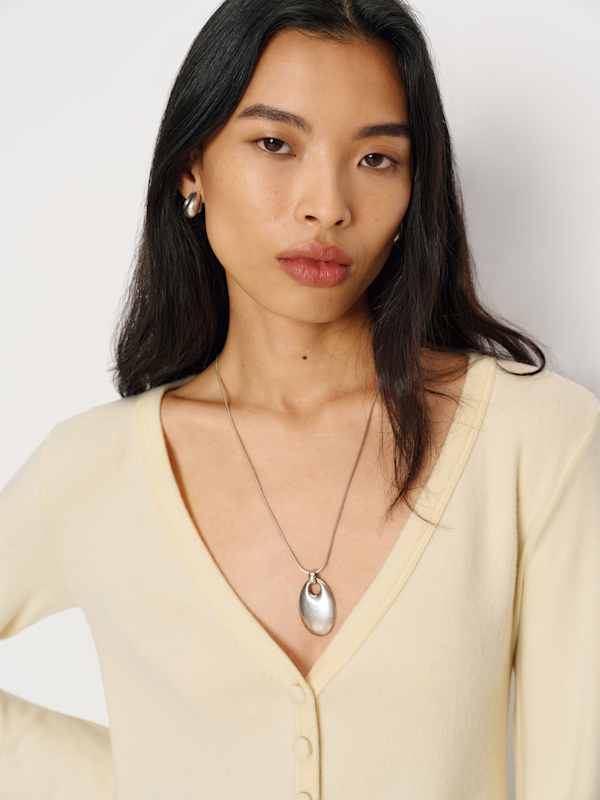 Millie Knit Top - Custard