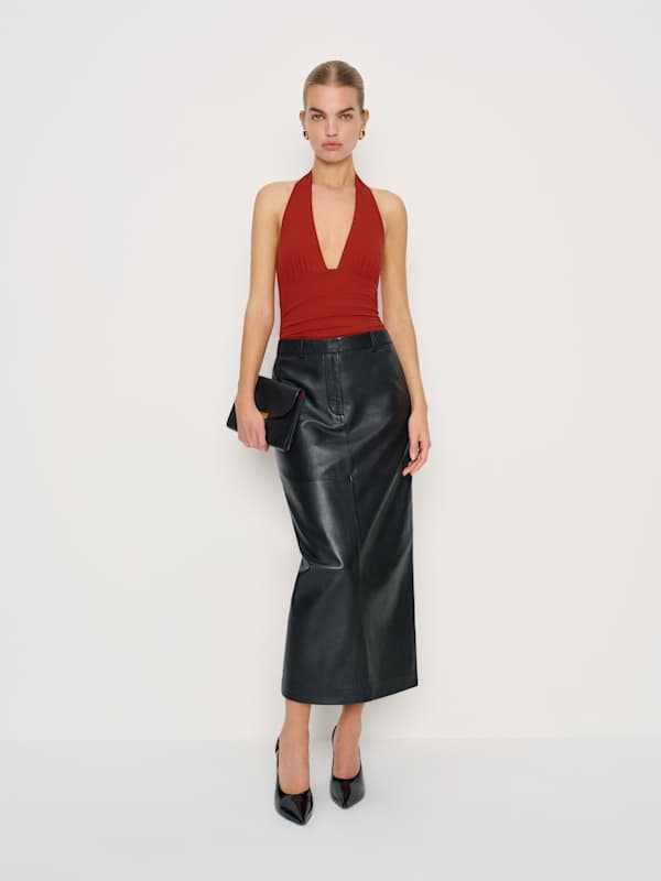 Kya Knit Bodysuit - Sangre