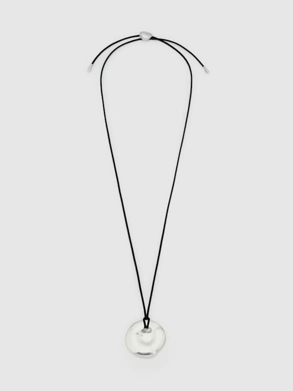 Estelle Necklace - Silver Black