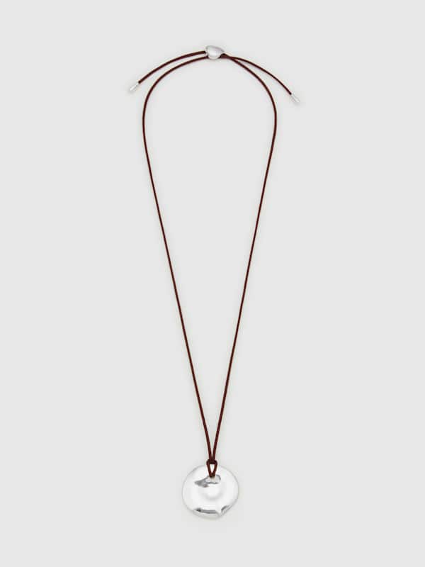 Estelle Necklace - Silver Espresso