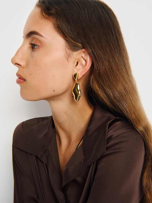 Carmel Drop Earrings - Gold