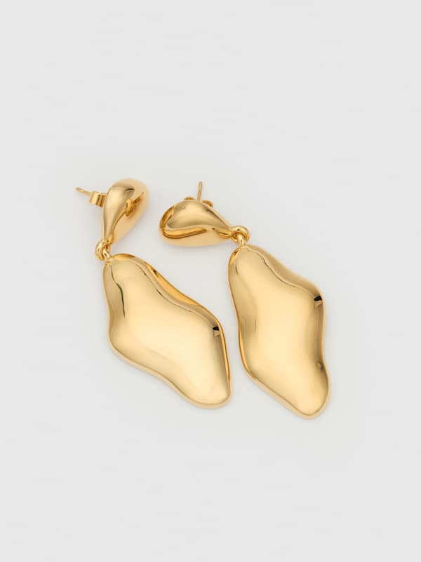 Carmel Drop Earrings - Gold
