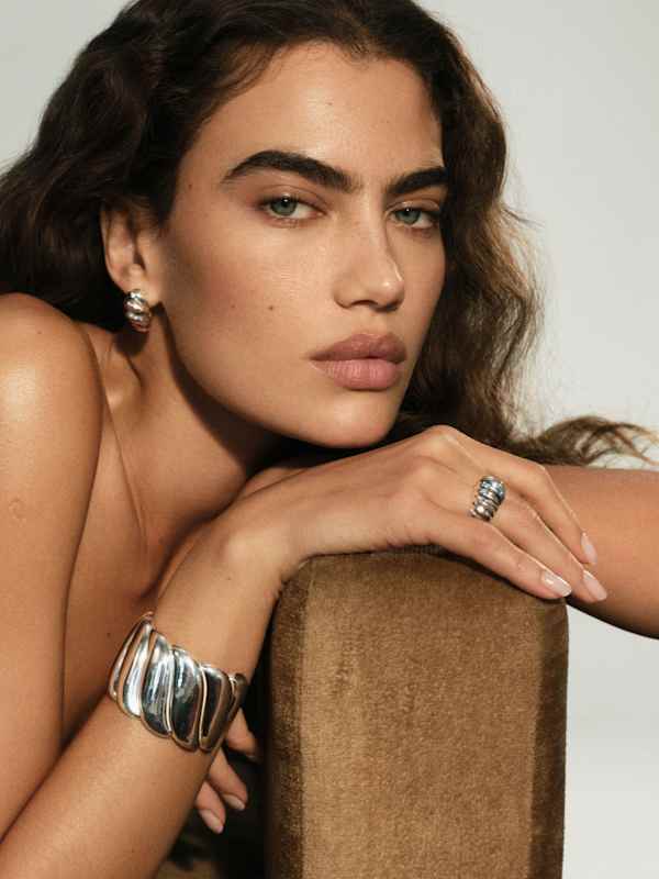 Blanche Earrings - Silver