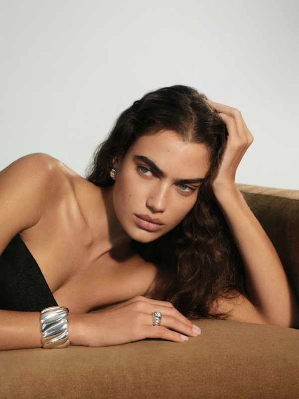 Blanche Cuff - Silver