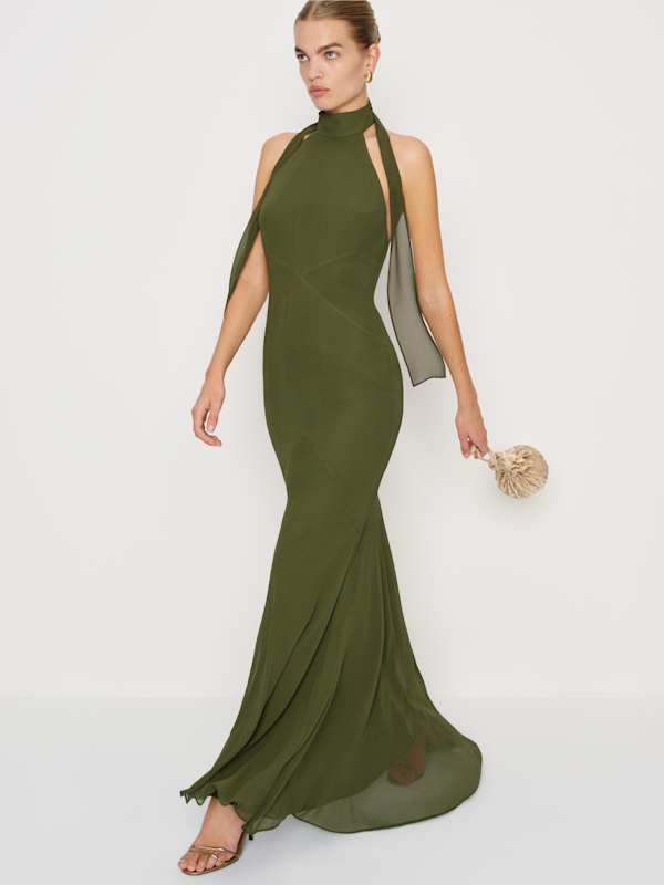 Shanelle Dress - Olive