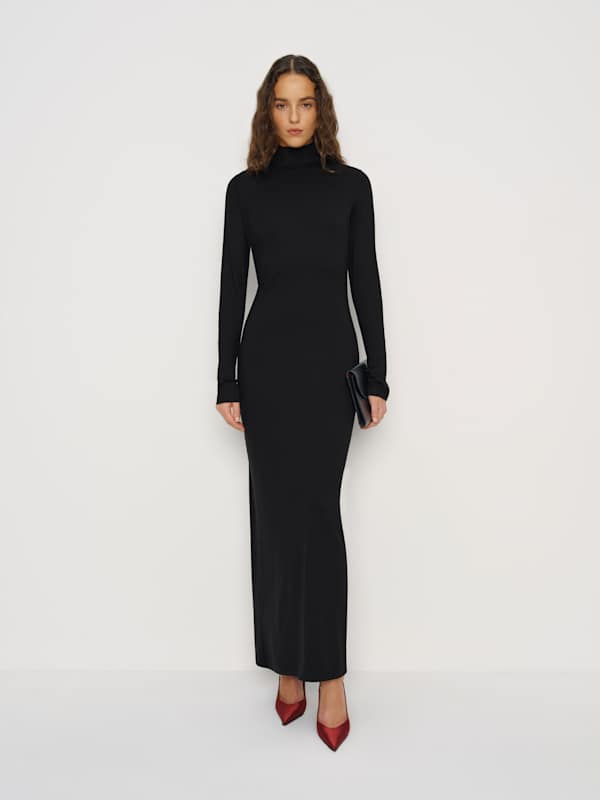 Celina Knit Dress - Black