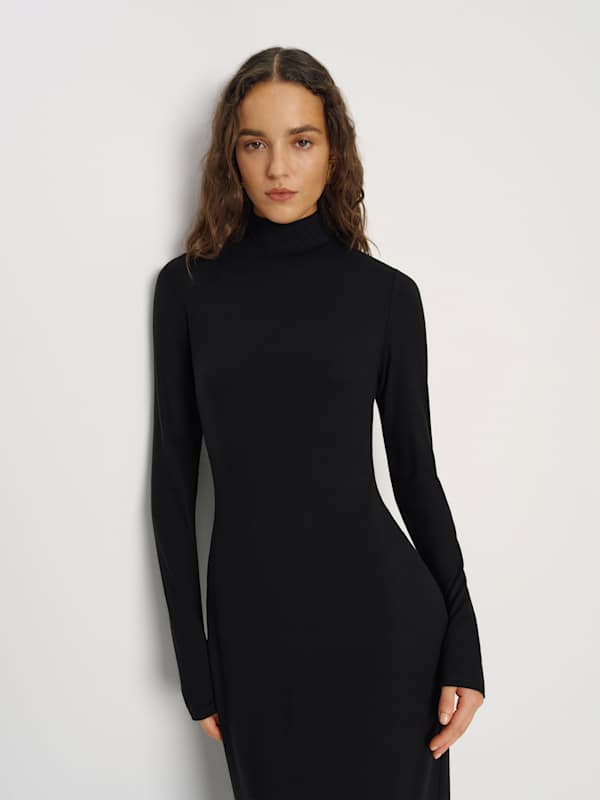 Celina Knit Dress - Black