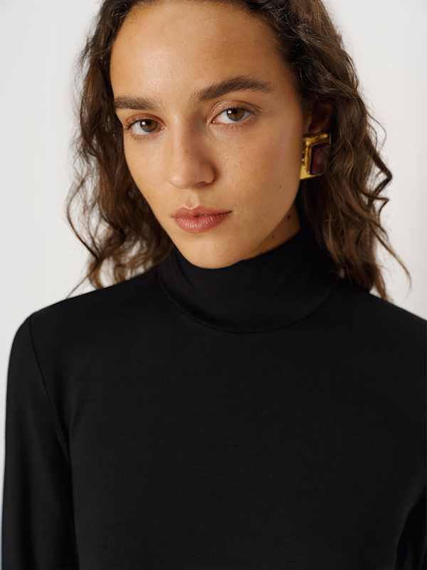 Celina Knit Dress - Black