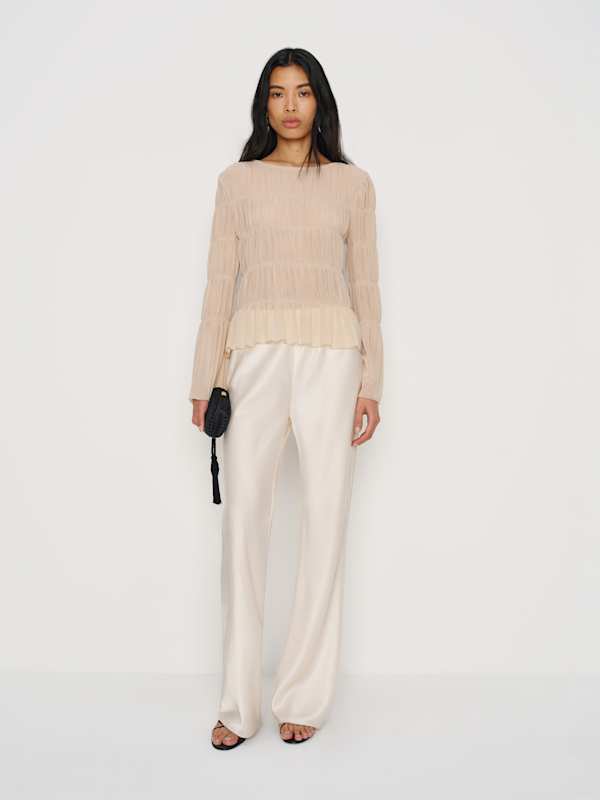 Laramie Knit Top - Ivory