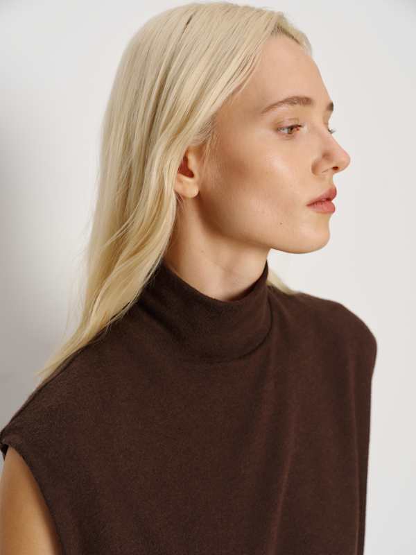 Emmeline Knit Bodysuit - Mole