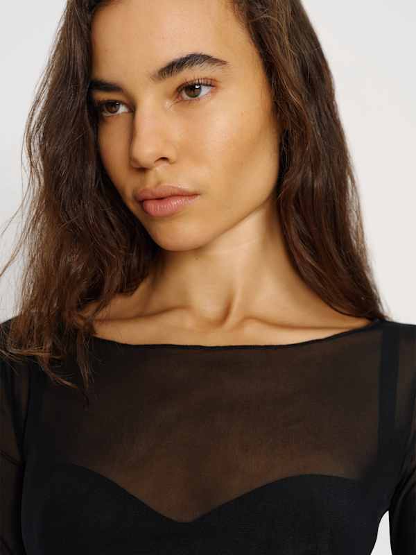 Ayla Knit Top - Black