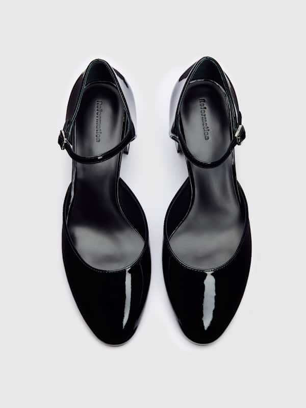 Laurie Pump - Black Patent