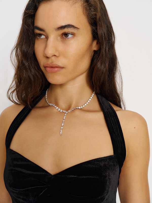 Lola Velvet Top - Black