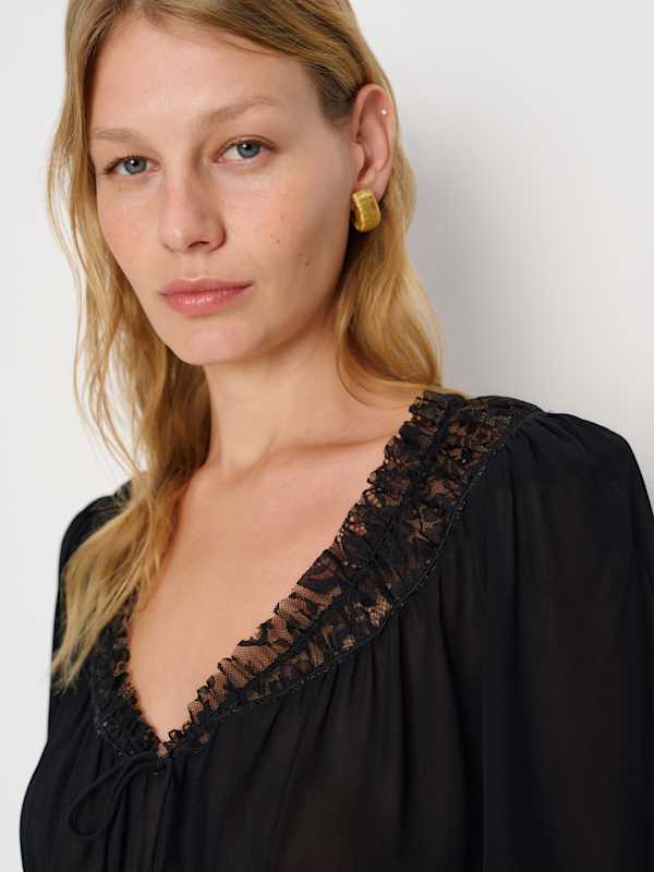 Rosalinda Top - Black