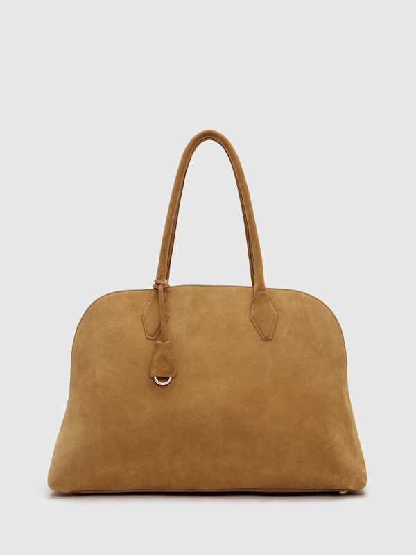 Oversized Seraphina Tote - Bracco Suede