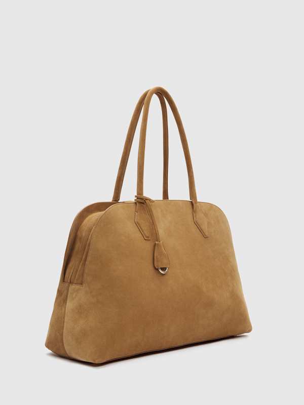 Oversized Seraphina Tote - Bracco Suede
