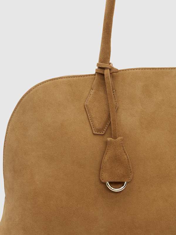 Oversized Seraphina Tote - Bracco Suede