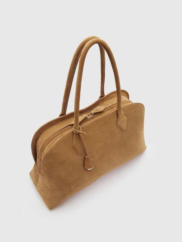 Oversized Seraphina Tote - Bracco Suede