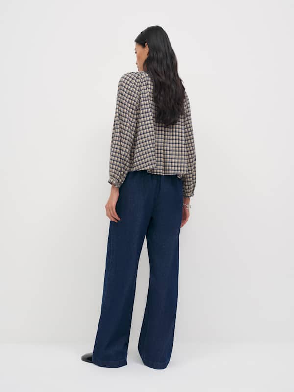 Calia Long Sleeve Top - Beacon Check