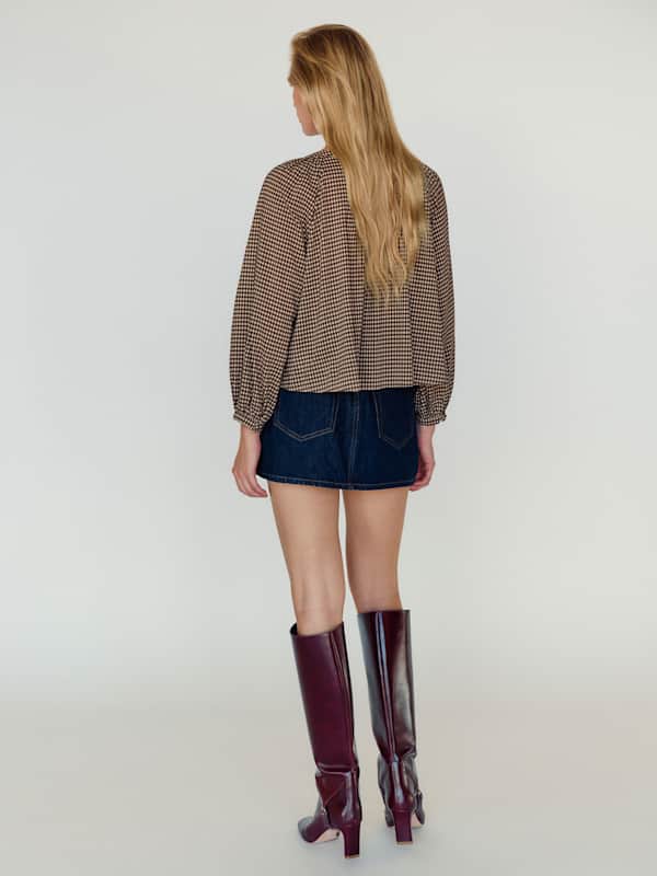 Calia Long Sleeve Top - Tartine Check