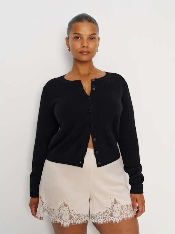 Fern Satin Short Es - Almond