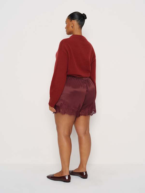 Fern Satin Short Es - Romance