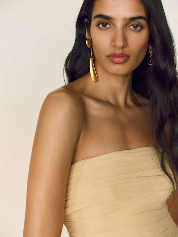 Cecilie Dress - Parmesan