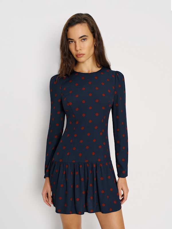 Vaila Dress - Venetian Dot