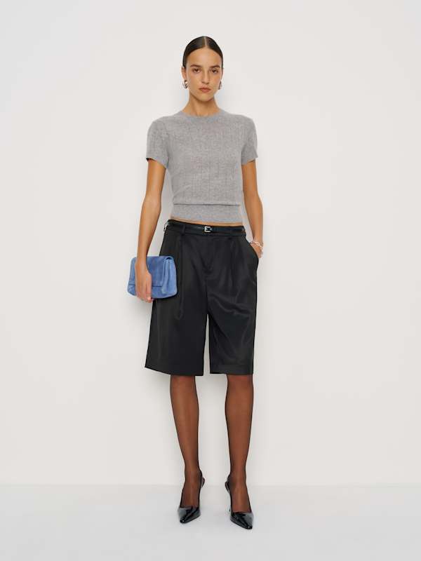 Drew Satin Short - Black