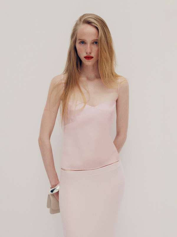 Alouette Top - Baby Pink