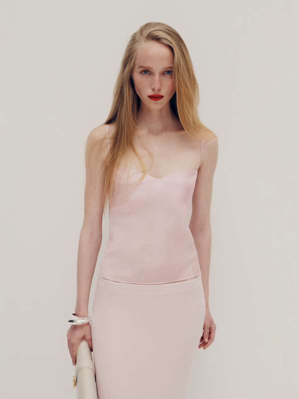 Alouette Top - Baby Pink