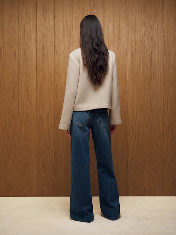 Lucia Wool Jacket - Cream