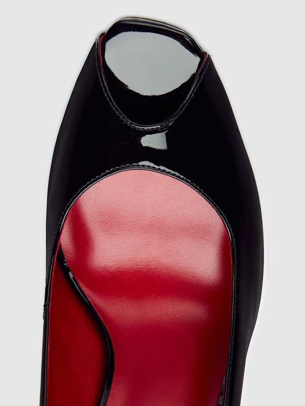 Cheri Wedge - Black Patent