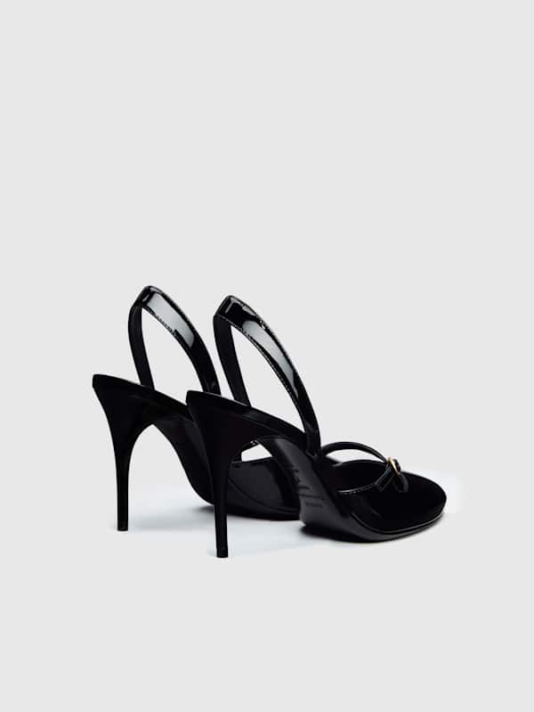 Iris Pump - Black Patent