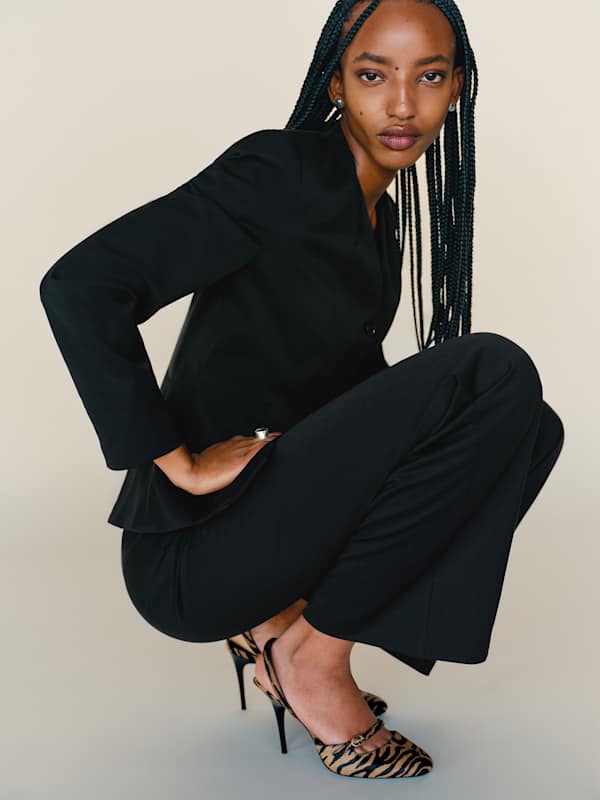 Iris Pump - Warm Tiger Haircalf