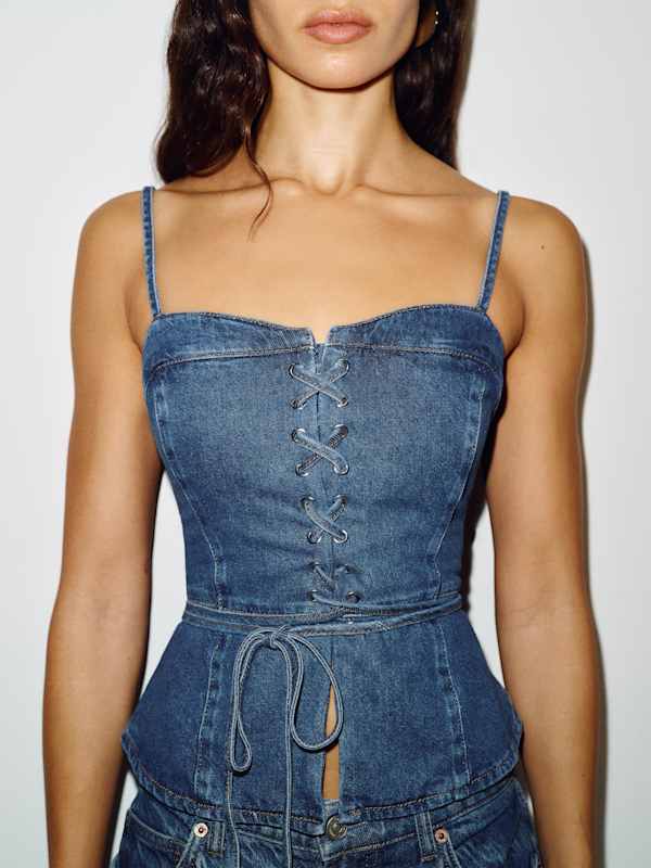 Clayten Denim Top - Keila