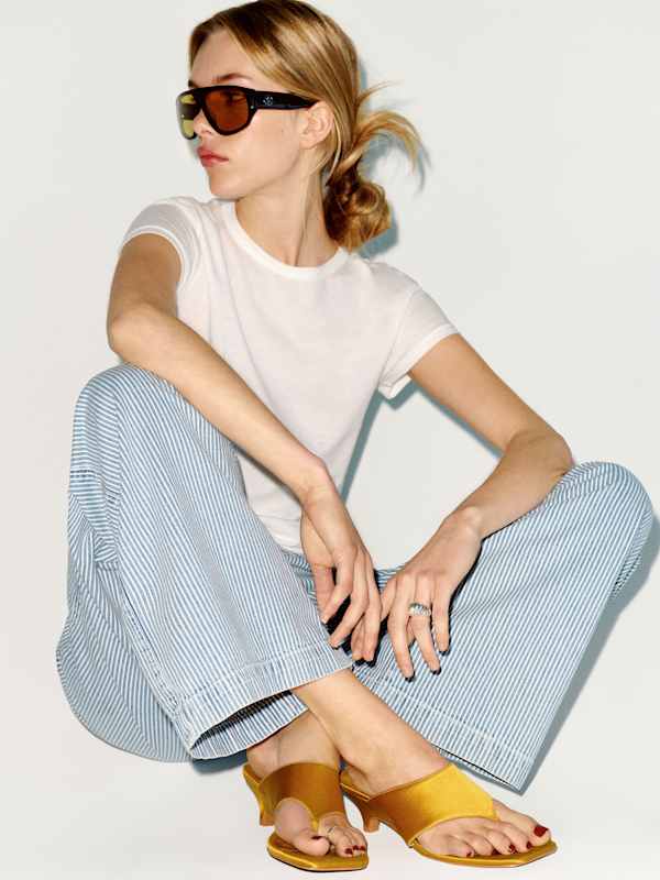 Sheba Denim Pant - Island Stripe