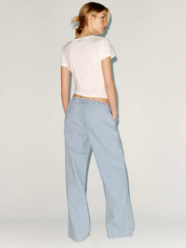 Sheba Denim Pant - Island Stripe