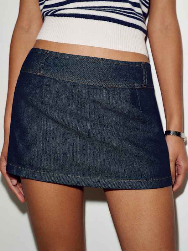 Deena Denim Skort - Volio