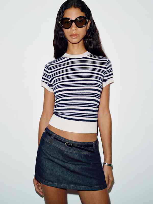 Deena Denim Skort - Volio