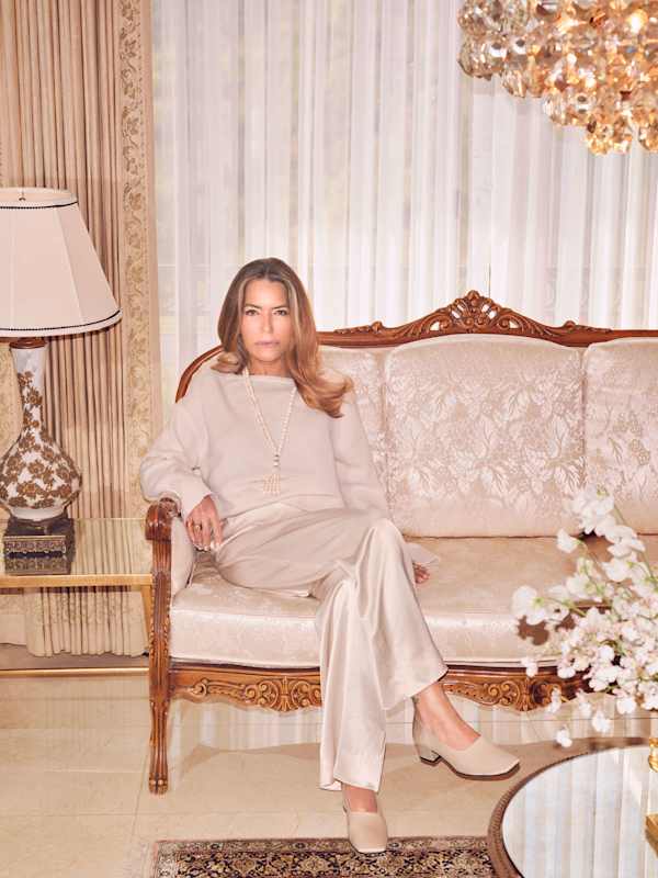 Beverly Cashmere Sweater - Gossamer