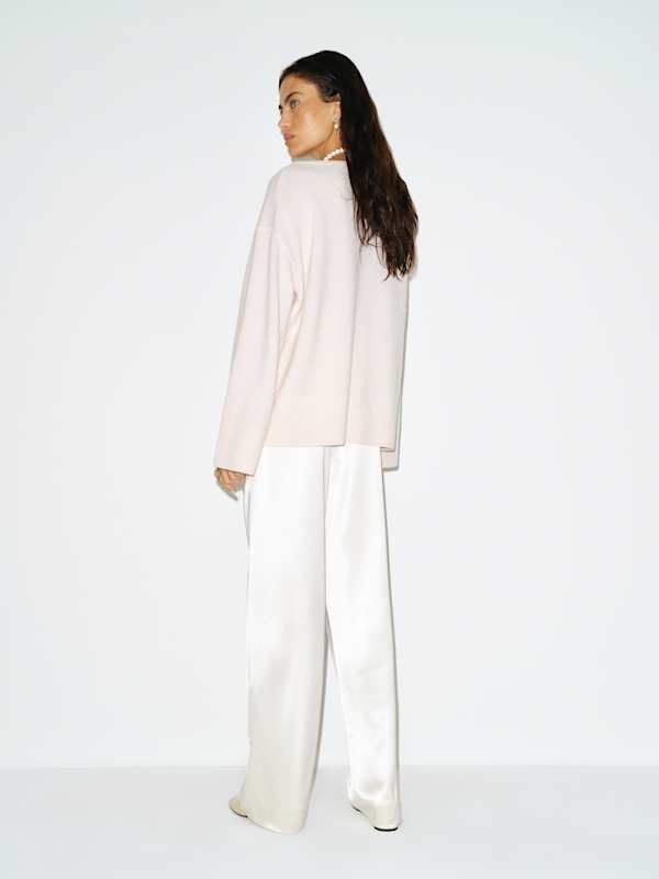 Beverly Cashmere Sweater - Gossamer