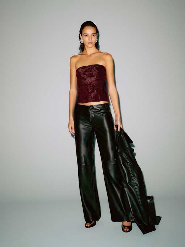 Spritz Top - Floral Wine