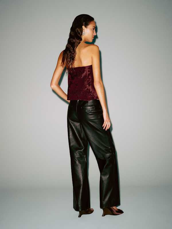 Spritz Top - Floral Wine