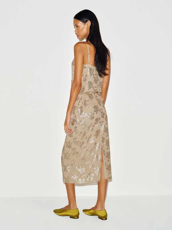 Silvia Top - Antique Sequin