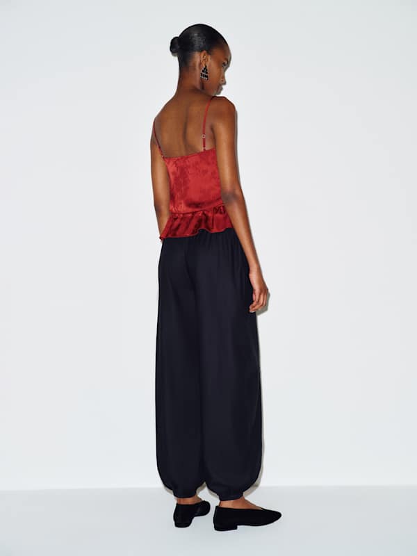 Top Silvia - Jacquard Sangre