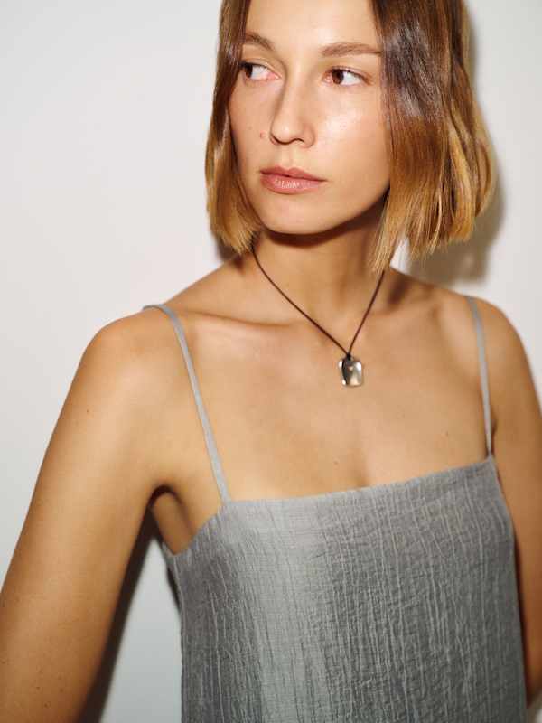 Glenna Dress - Pewter