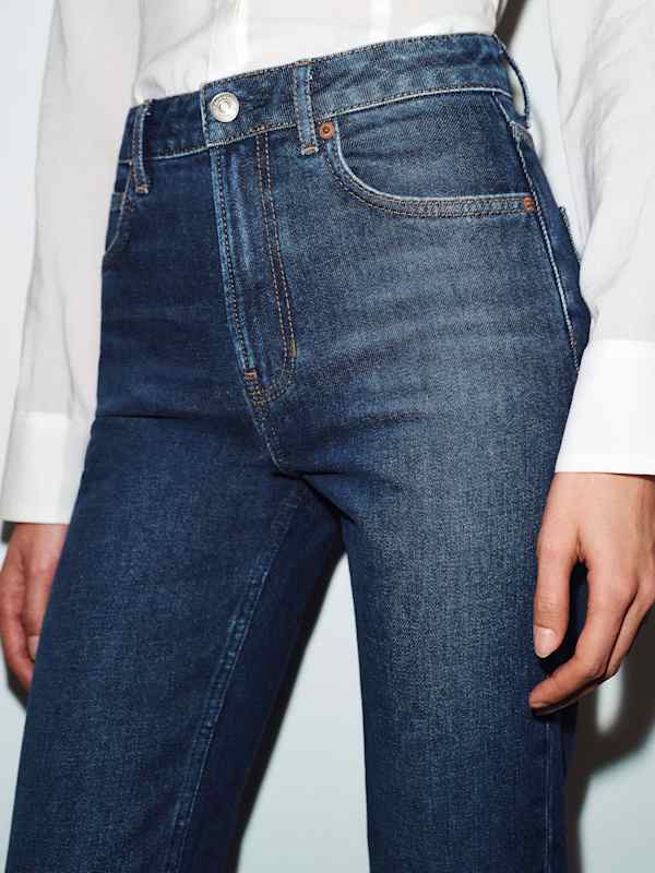 Donny Stretch High Rise Slim Jeans - Beluga